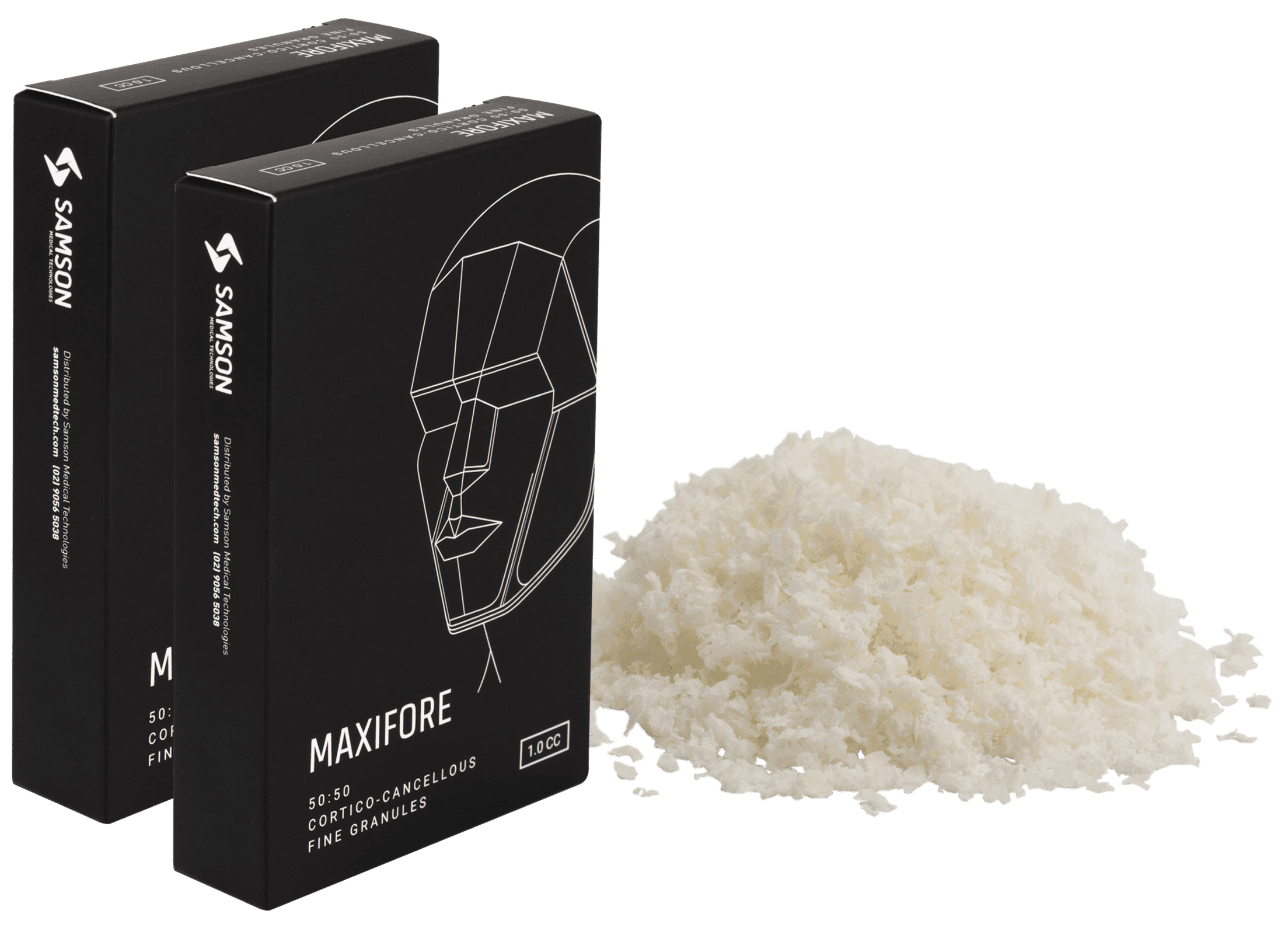 Maxifore Cortico-Cancellous Bone Granules 0.5cc